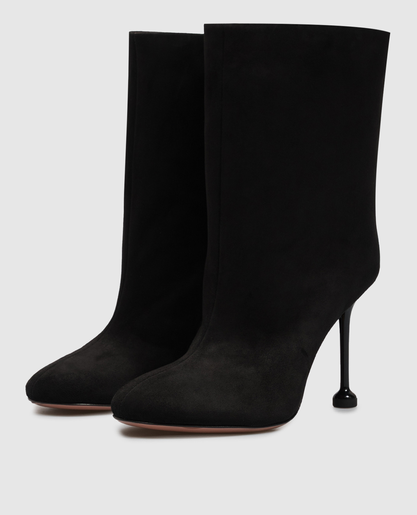 Black suede ankle boots Babe Pay Pls 2