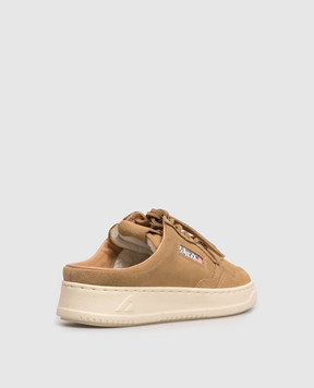 AUTRY Medalist brown suede mules A1UNMULWUU04