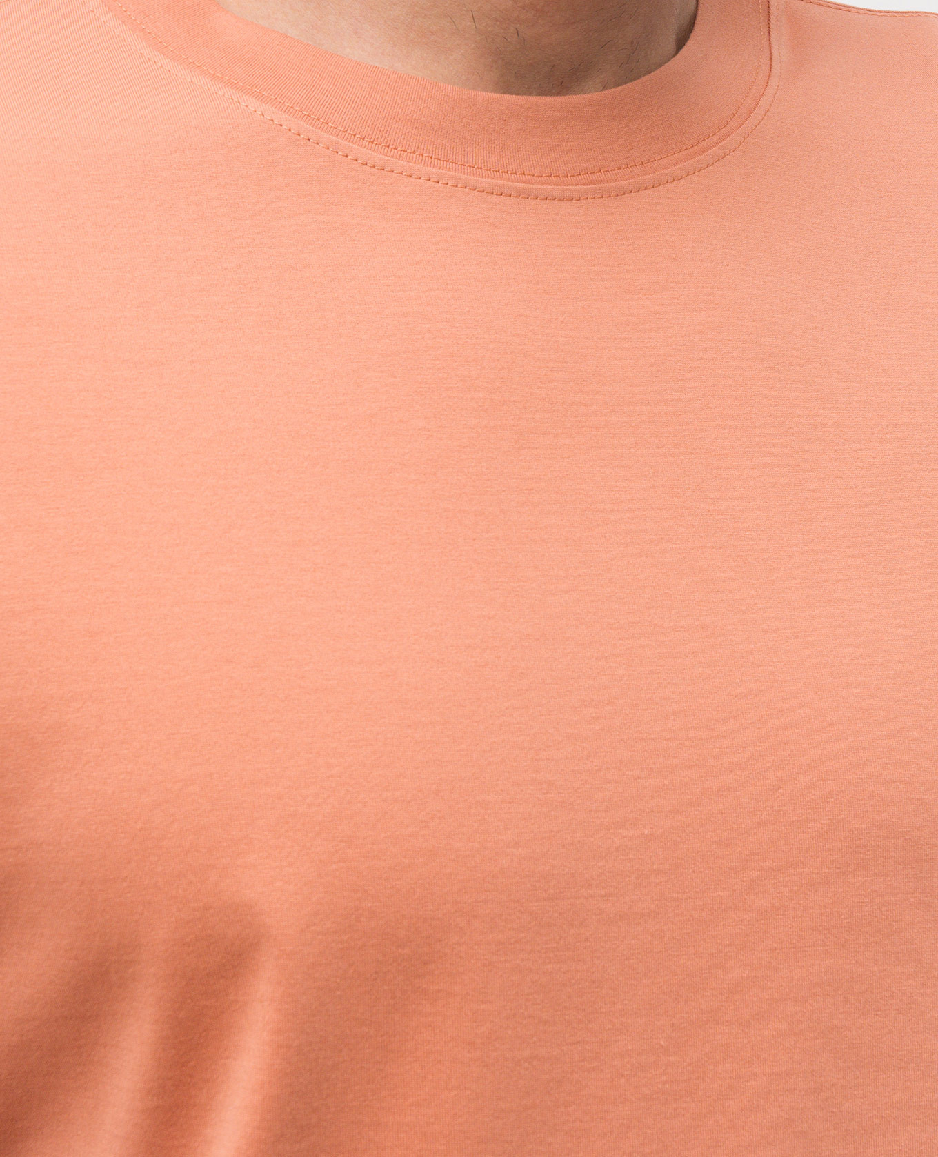 

Orange T-shirt Brunello Cucinelli