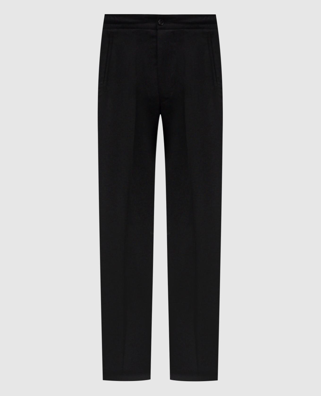 

Black wool pants Kiton
