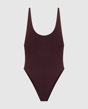 Magda Butrym Burgundy swimsuit SWIMSUIT02601426