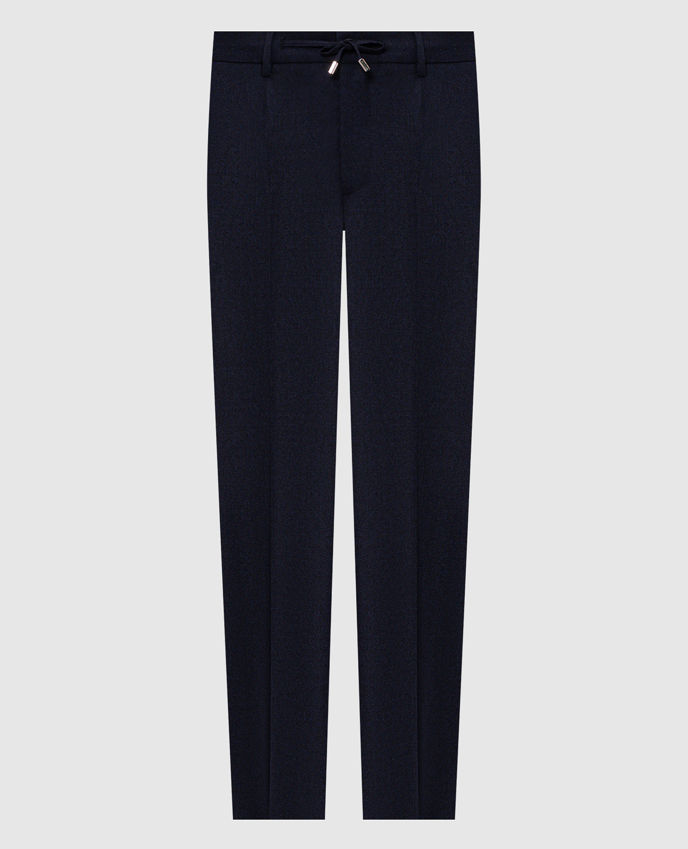 Blue wool pants Stefano Ricci