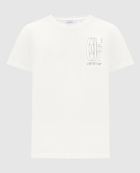 Off-White Green t-shirt with Double Arrow logo print 44MAA027S26J003