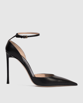 Tom Ford Black leather sandals VERTIGO W3849LKD002P