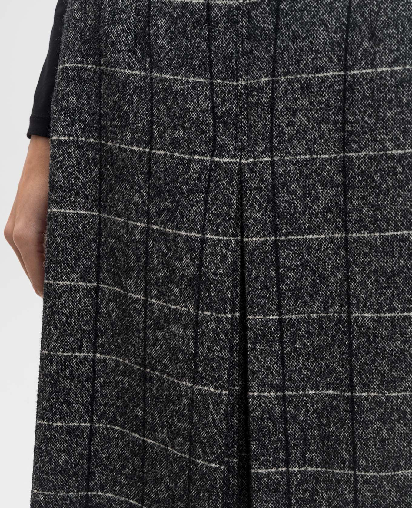 

Gray wool plaid skirt Dolce&Gabbana, Grey