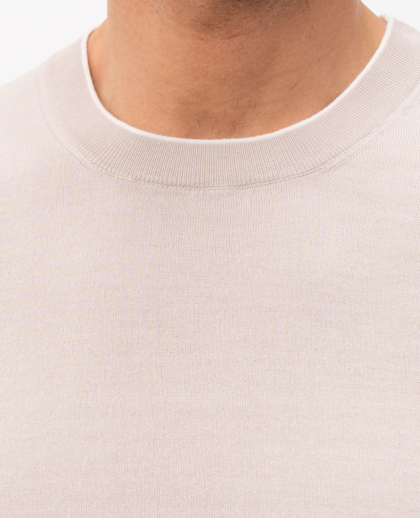 

Beige T-shirt Brunello Cucinelli