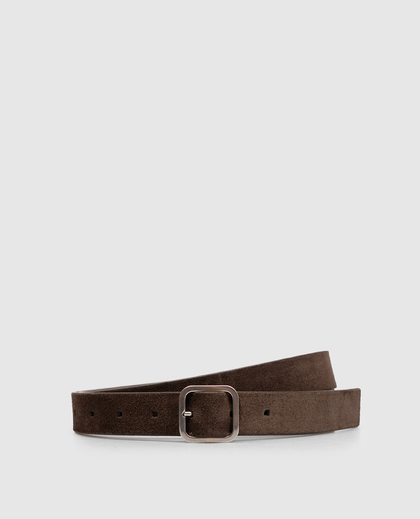 Brown suede Quadra belt