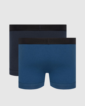 Tom Ford Set of blue boxer shorts with logo pattern T4XC31040