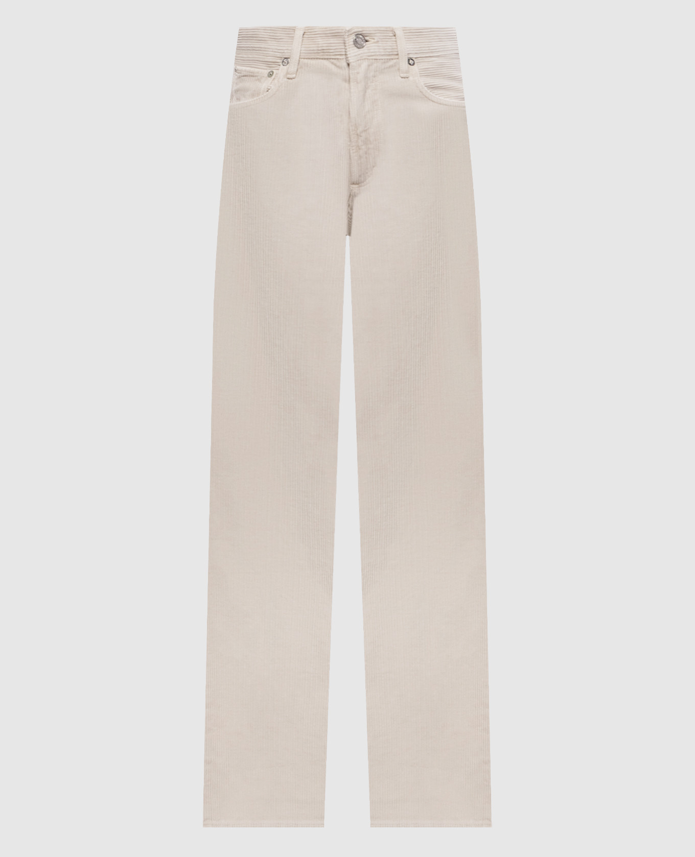 Beige corduroy pants Ren Jean