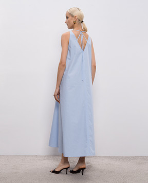 Agnona Blue maxi dress TR1109YU2114