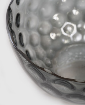 La Reine Gray salad bowl BUBBLES CENTERPIECEBUBBLES