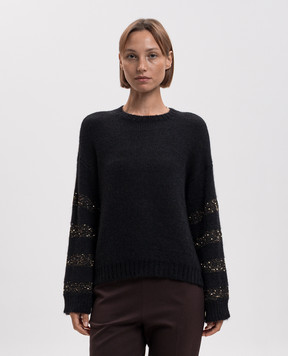 Twinset Black alpaca sweater 262TP3530