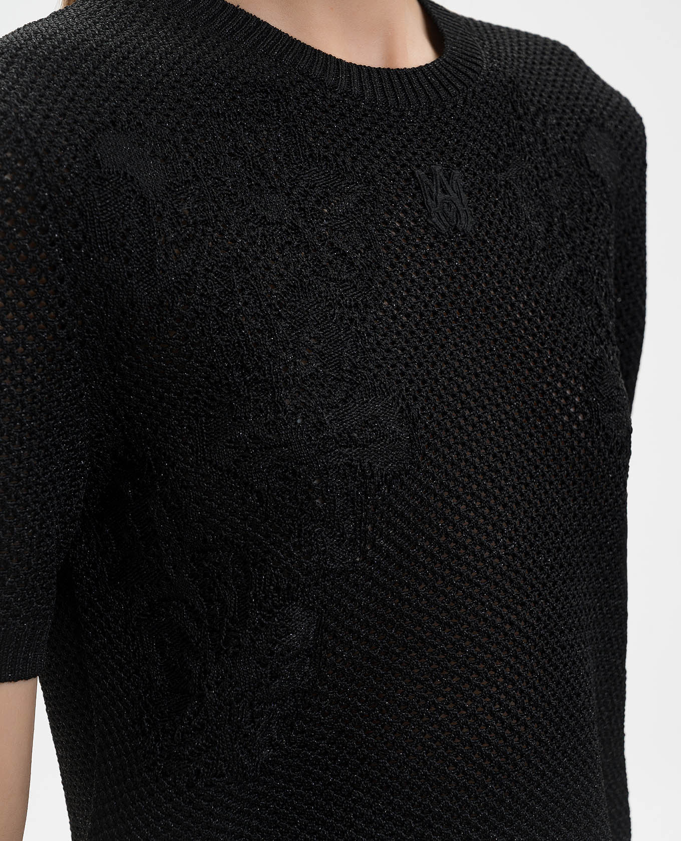 Black patterned top AMIRI 5
