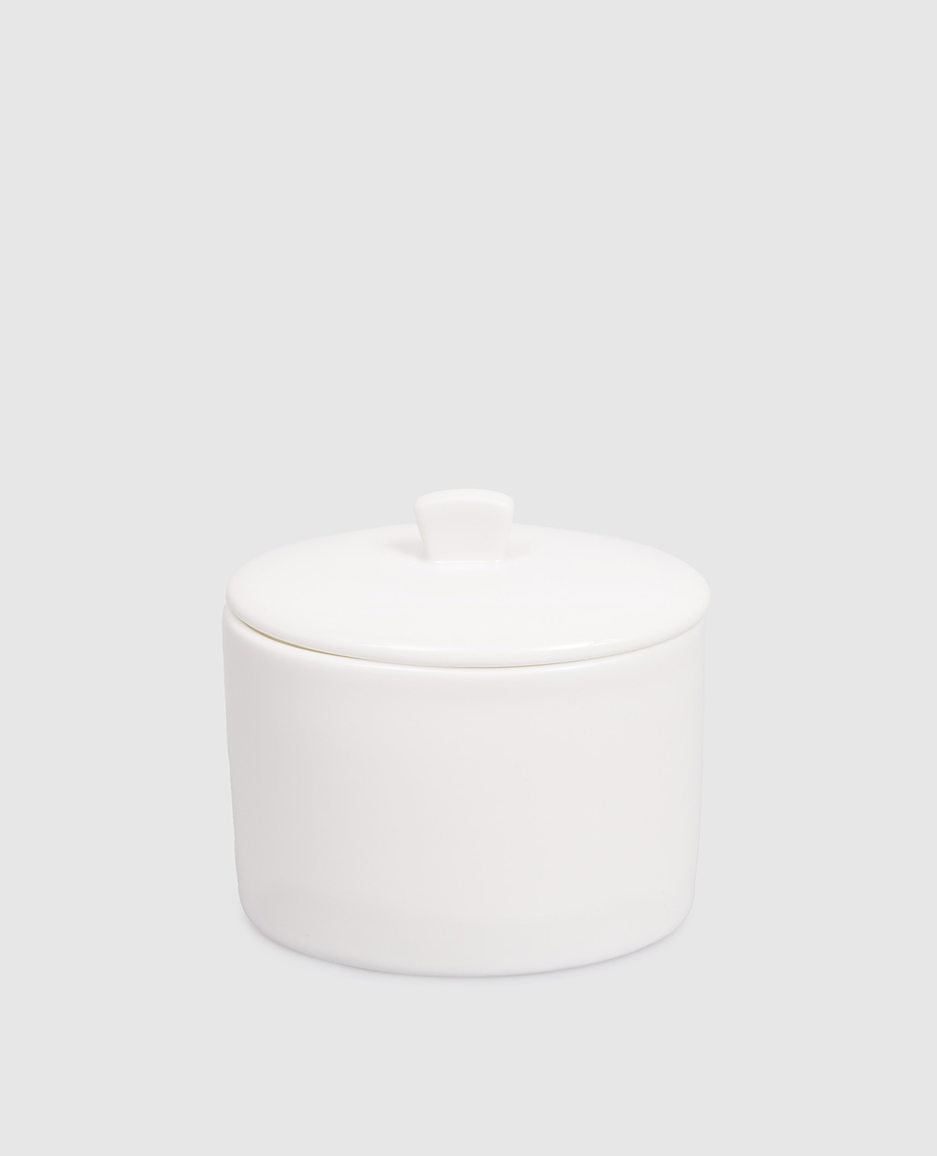 

White porcelain sugar bowl with lid Positano Geminiano Cozzi 1765