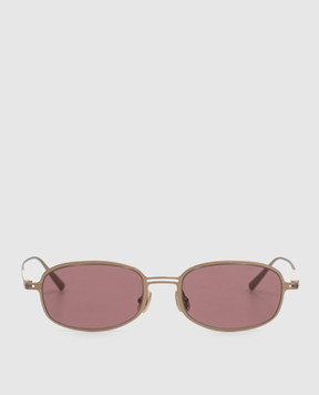 Brunello Cucinelli Gold titanium sunglasses MOCMULTS42