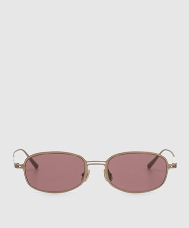 Gold titanium sunglasses