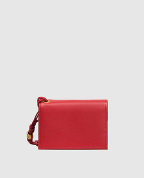 Gianni Chiarini Red leather cardholder with drawstring PF5039NA