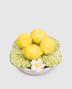 Les Ottomans Ceramic candle holder Lemon LMH03