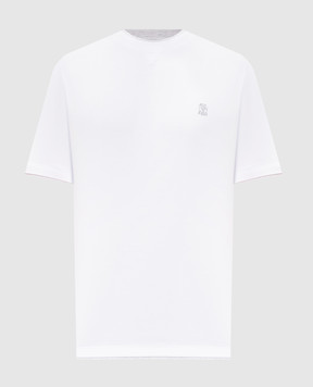 Brunello Cucinelli White layered T-shirt M0B137451G