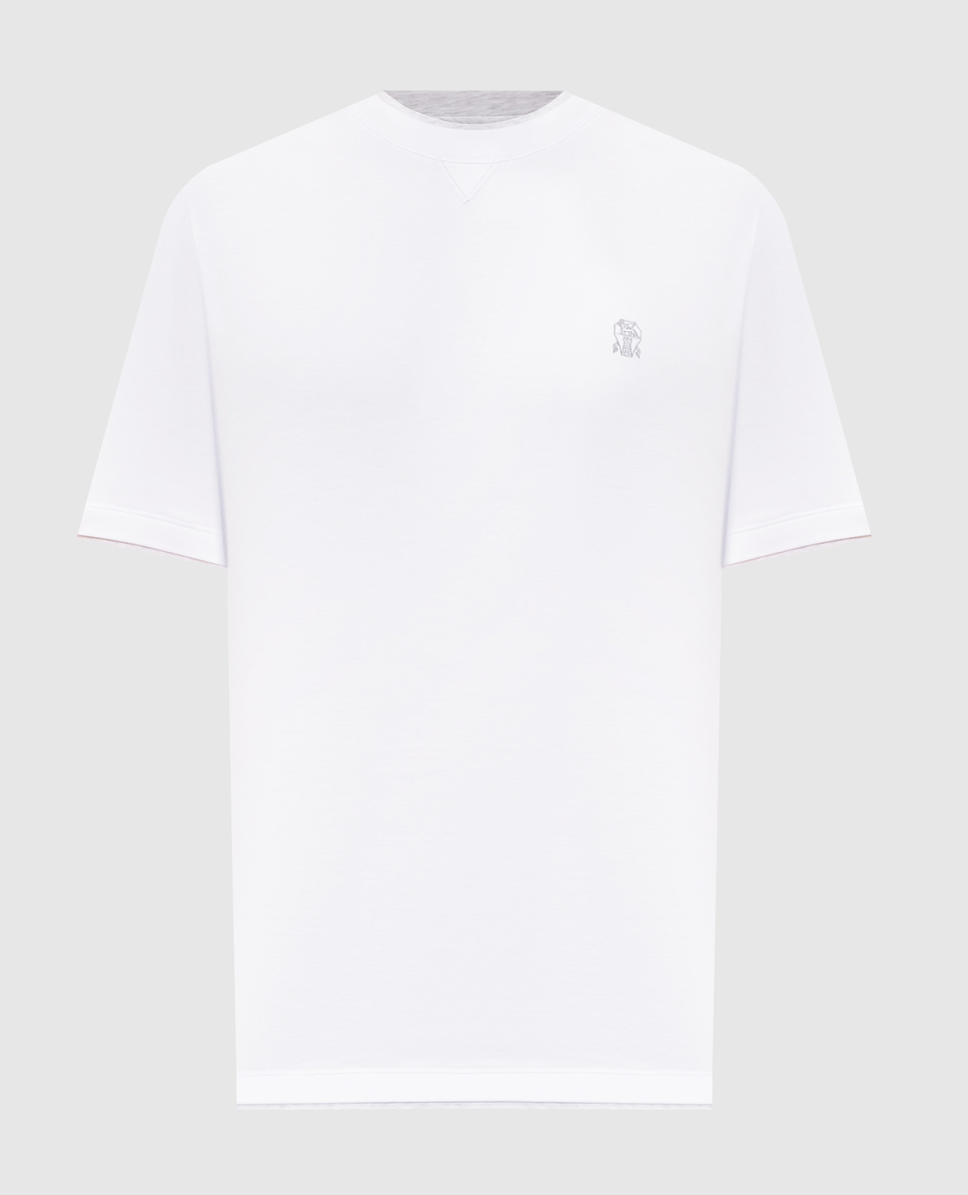 White layered T-shirt