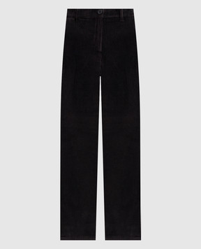 Momoni Brown corduroy pants Gyll MOPA06831MO