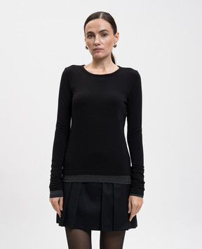 Juun.j Black long sleeve with logo JW5X41W505