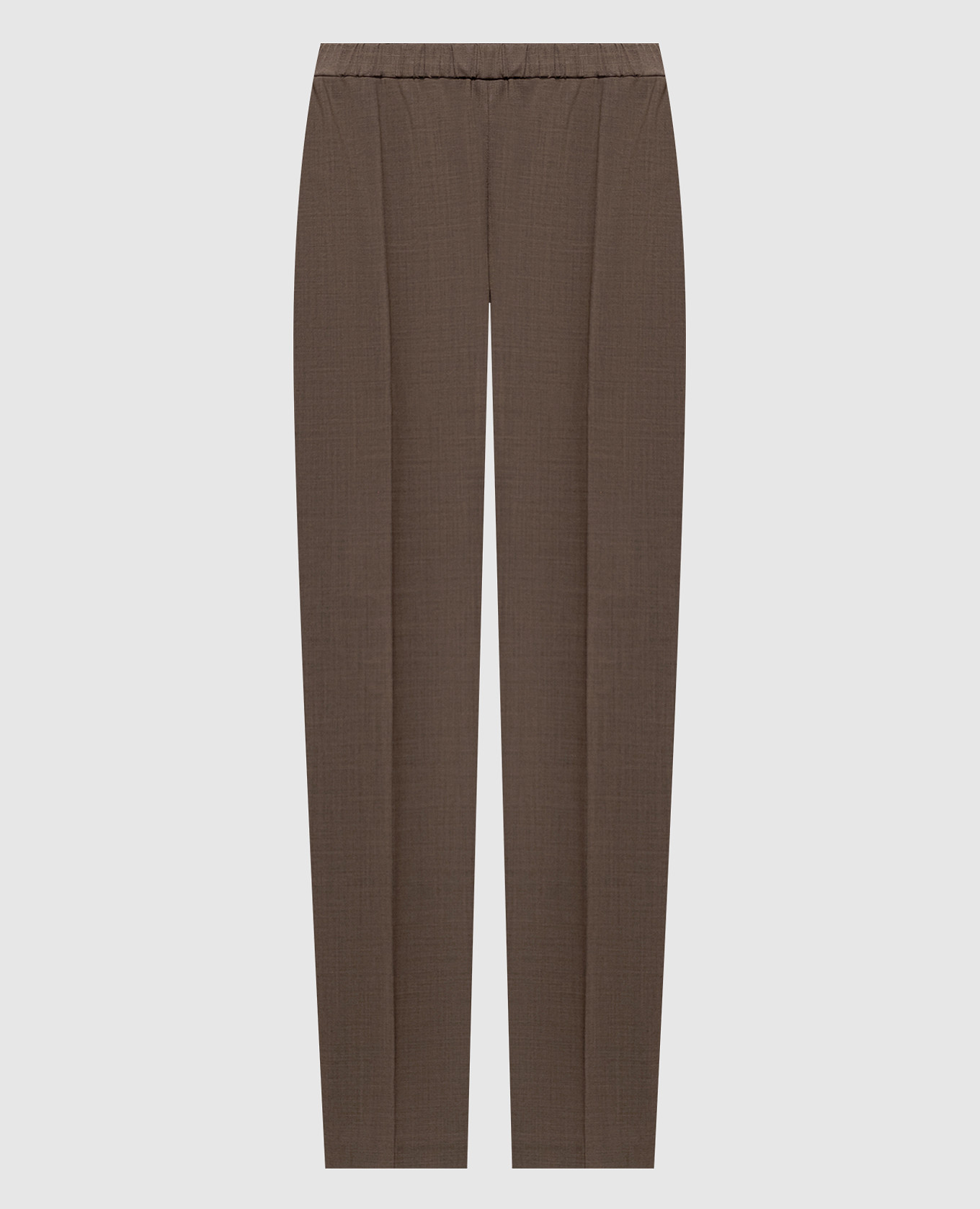 Brown wool pants Fabiana Filippi