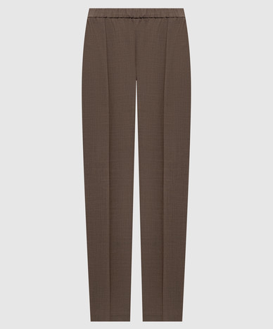 Brown wool pants