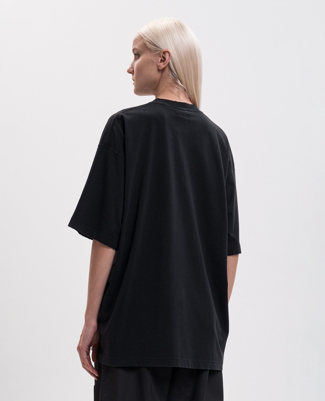 Black T-shirt with print Vetements 4