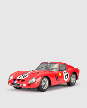 Amalgam Red souvenir in the shape of a Ferrari 250 GTO car - 3705GT M5903