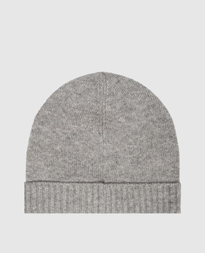 Herno Gray cashmere hat BER00085D71047