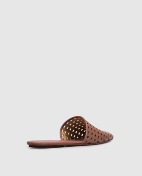 Marsell Distesa Forata brown leather mules MW8461P010