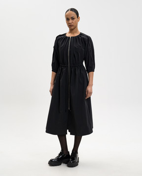 Juun.j Black midi dress JW6371W055
