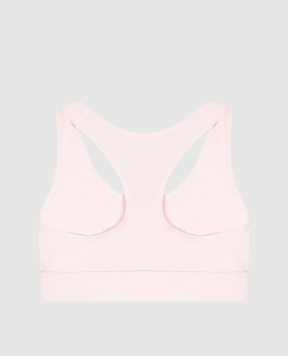 Palm Angels Pink top with a patch PLA1UWTP09SI