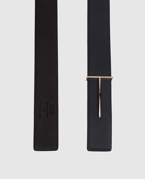 Tom Ford Dark blue leather belt TB331LCL236S