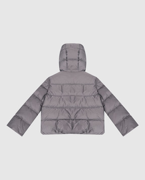 Moncler ENFANT Children's gray down jacket Xhante L29541A0003353A5E