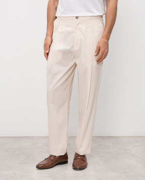 Brunello Cucinelli Beige pants MH252F1130