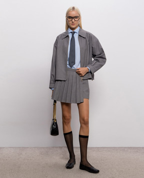 Twinset Gray skirt-shorts 262LI2WFF