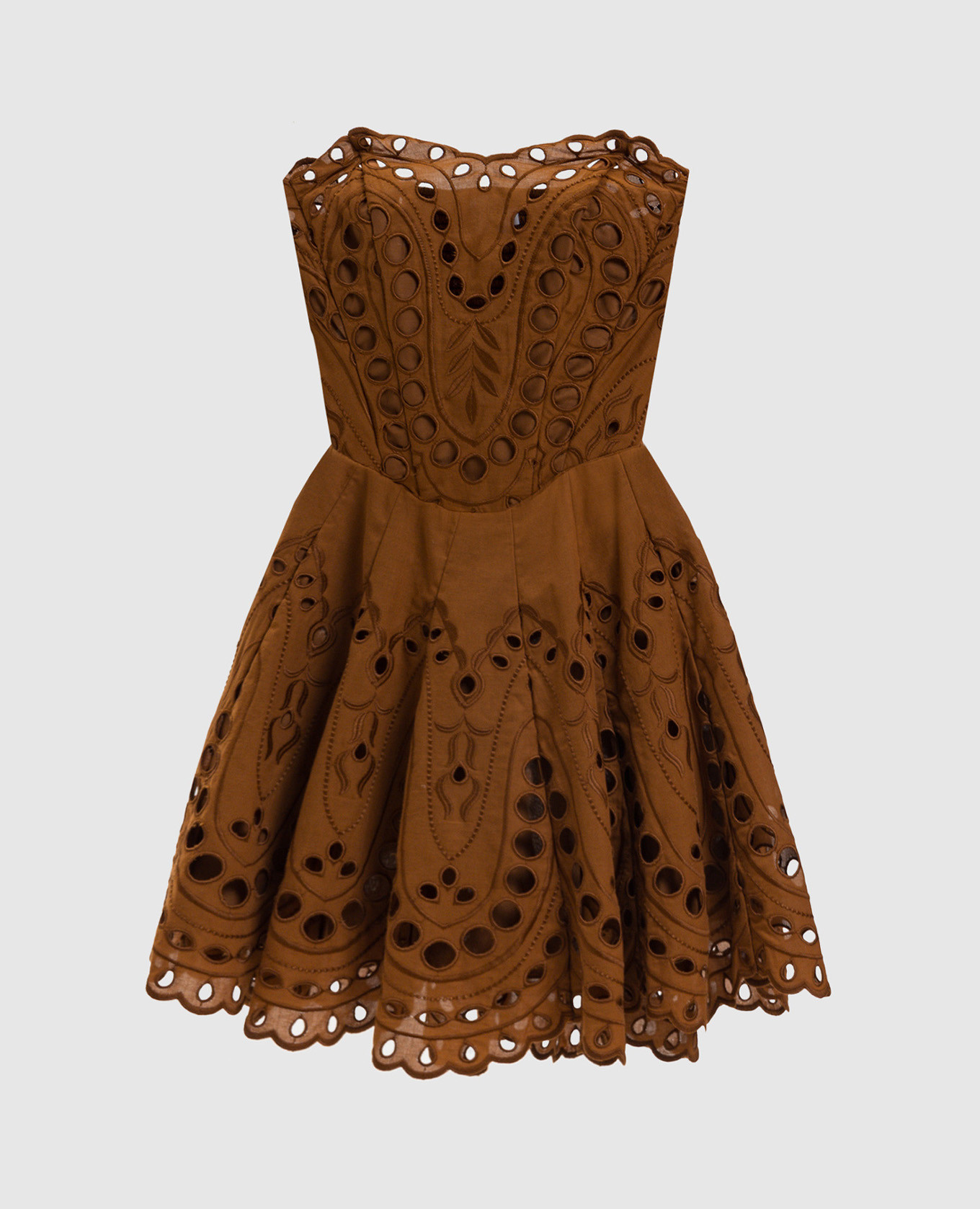 

Brown Bail mini dress Charo Ruiz
