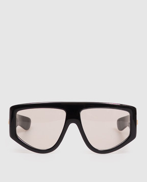 Bottega Veneta Black Shield Sunglasses A002JNV2Q30