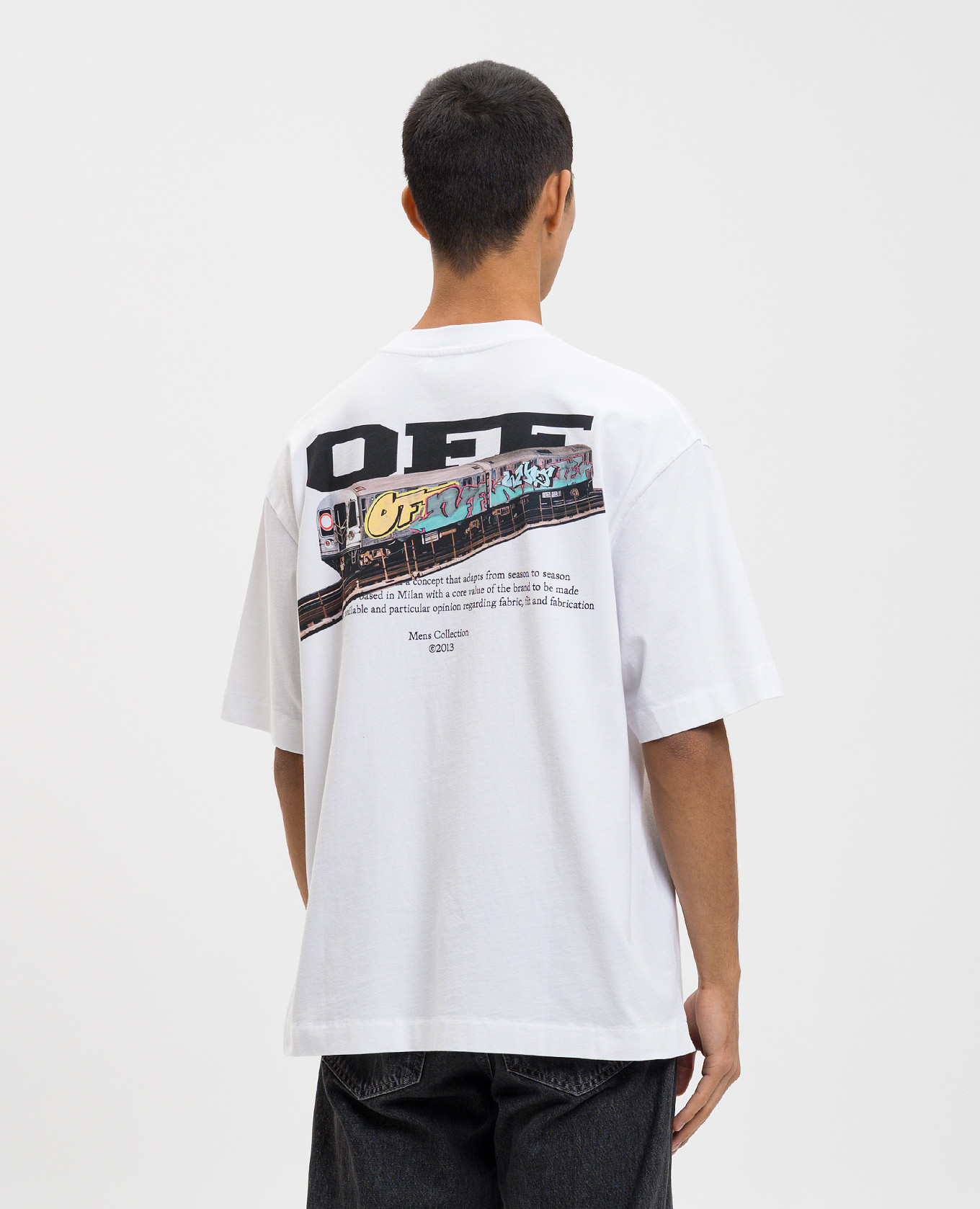 

Train Off white t-shirt Off-White