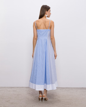 Simkhai Chamberlain blue striped dress 2261261CO