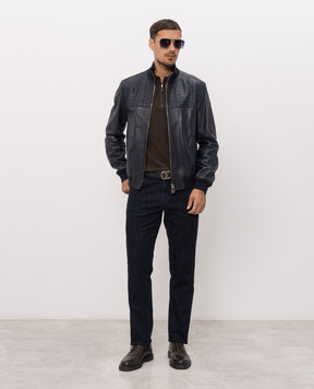 Scissor Scriptor Blue jeans with wool COSTANTINOT4031261