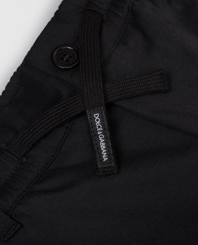 Dolce&Gabbana Children's black joggers L45P22FUFJH812+