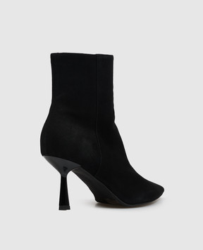 AGL Black suede ankle boots Alla ALLABOOTIE