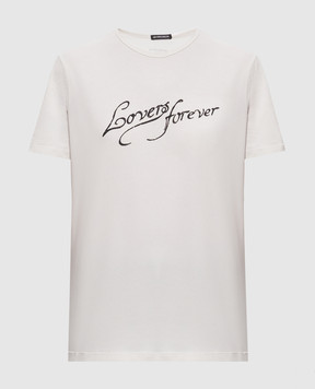Ann Demeulemeester Baptist T-shirt in ivory B0014217FA206