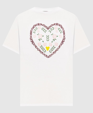 TENUE white T-shirt with print