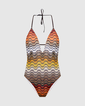 Missoni Geometric pattern swimsuit with lurex MC24SP00BR015D