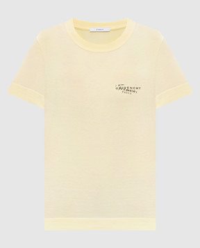 Givenchy Yellow T-shirt BW70FJP7A7