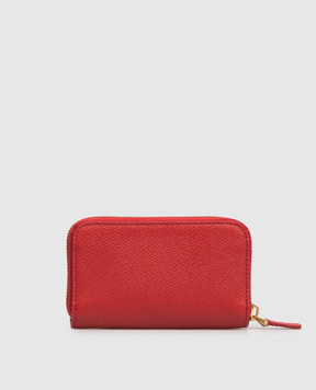 Valentino Red leather wallet with logo 8W2P0AY3SNP